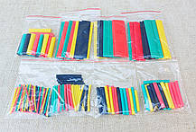 Набір термозбіжних трубок для ізоляції електричних проводів 164шт., фото 5