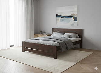 Ліжко дерев'яне Л10 Еко