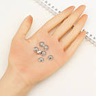 Шапочки для Бусин Металеві, Конус, Колір: Античне Срібло, Розмір: 11х5 мм, Отвір 1 мм, 30 шт, фото 2