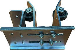 Верхній уловлювач із регулюванням з кронштейном для уловлювача встановлюєтся без зварювання для відкатних воріт, фото 2