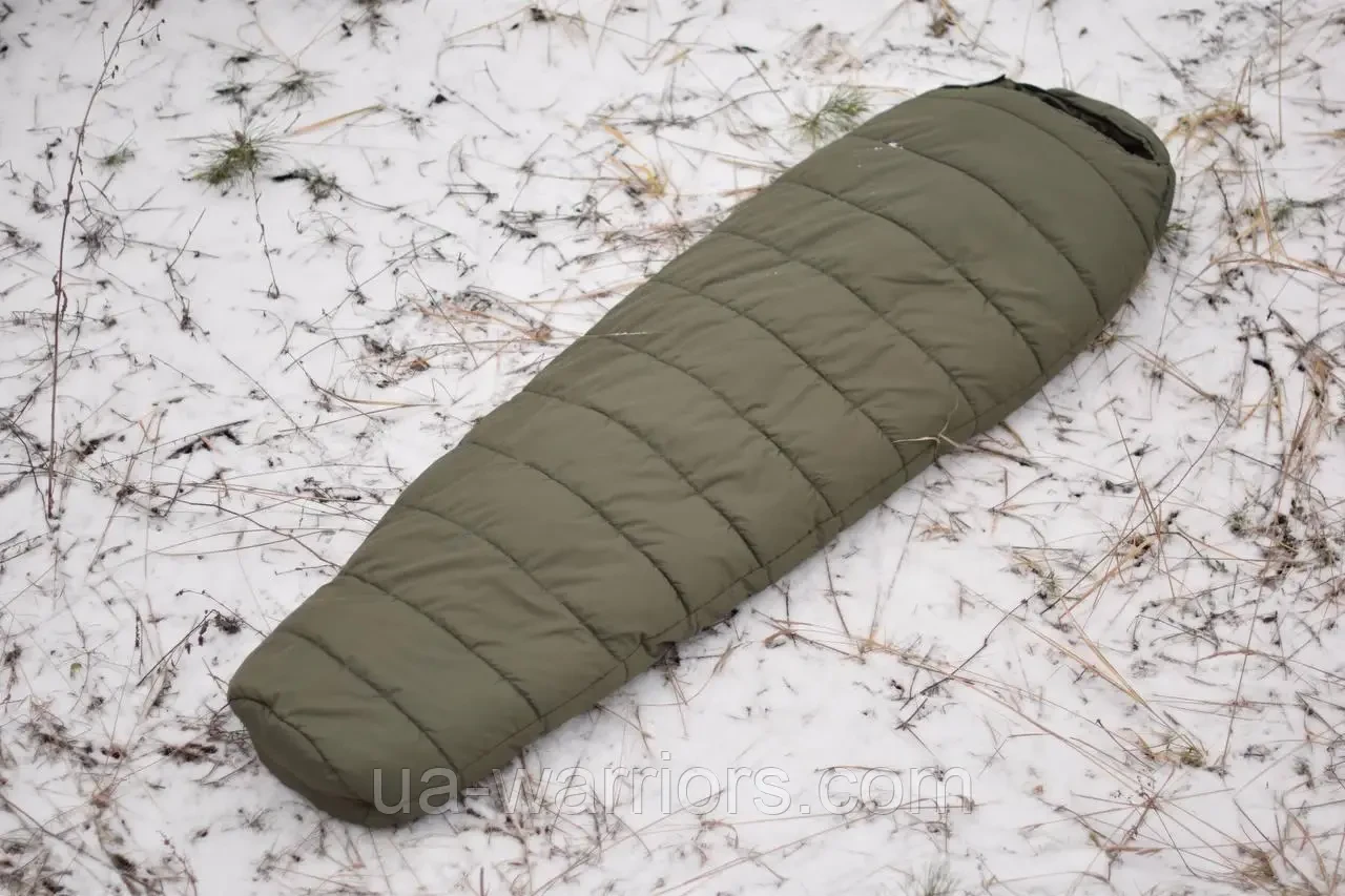 Спальник КОКОН температурный диапазон -15 комфорт наповнювач біопух, фото 1