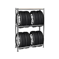 Стелаж металевий для 8 шин Garden Line (180×120×40 см)