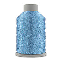 YarnArt CAMELLIA NEW (Камелія Нью) №423 синій блістер в тон (Пряжа з металевим блістером, нитки для в’язання)