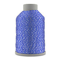 YarnArt CAMELLIA NEW (Камелія Нью) №428 синій блістер срібло (Пряжа з металевим блістером, нитки для в’язання)