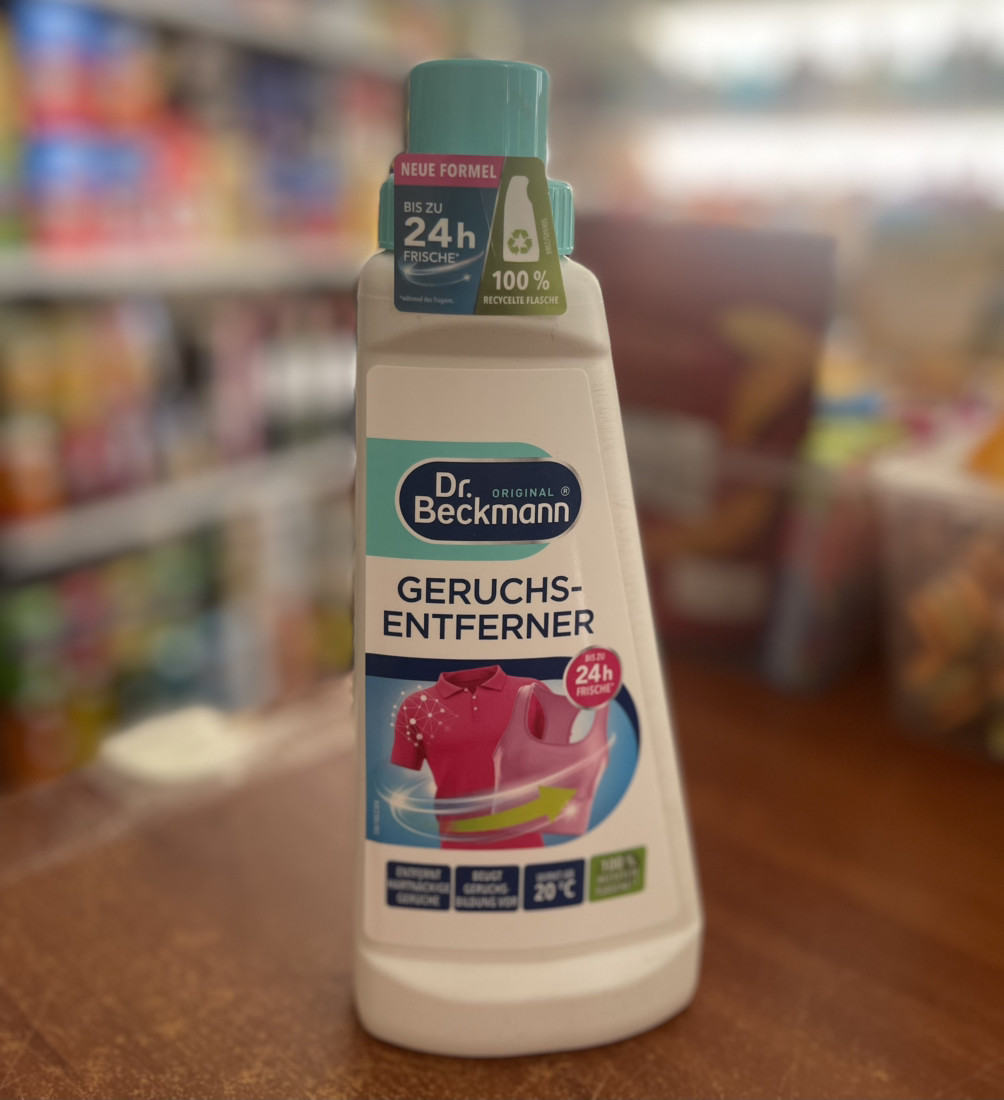 Засіб для видалення запаху під час прання Dr. Beckmann 500 ml 14 прань, фото 1