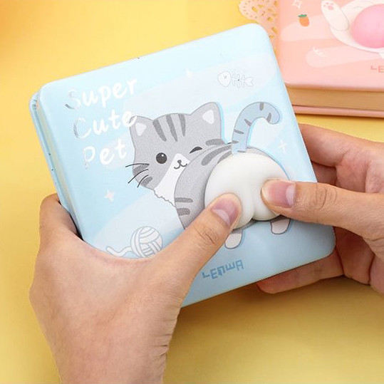 Антистрес Блокнот Сквіші Котик Super Cute Pet (01550), фото 1