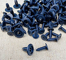 Заклепки пластикові автомобільні, набір 50шт. Отвір 8мм., фото 4