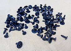 Заклепки пластикові автомобільні, набір 50шт. Отвір 8мм., фото 2