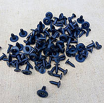 Заклепки пластикові автомобільні, набір 50шт. Отвір 8мм., фото 3