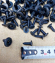 Заклепки пластикові автомобільні, набір 50шт. Отвір 8мм., фото 5