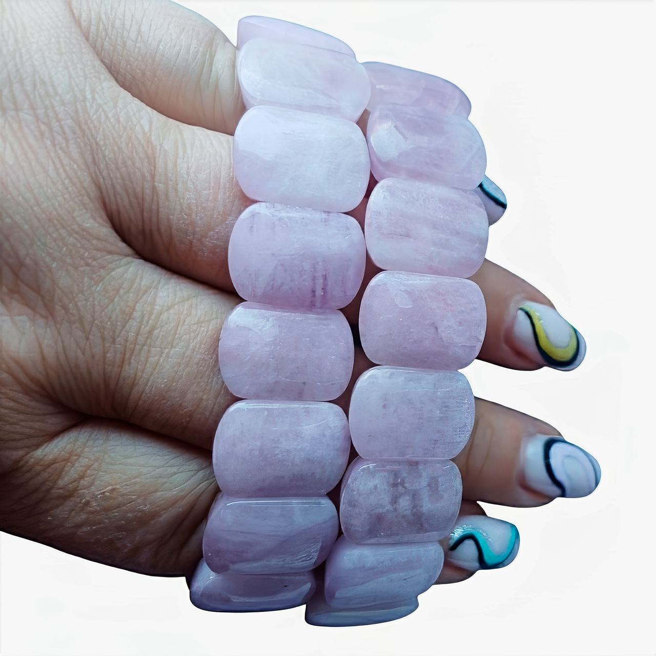 Браслет з кунциту 50 г, 0260ТК, фото 1