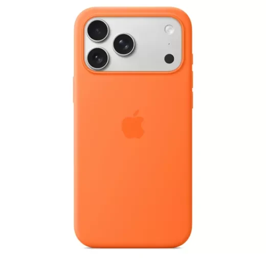 Чохол для смартфона Apple iPhone 17 Pro Max Silicone Case with MagSafe — Orange (MGFL4)