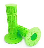 Ручки керма, мото грипси м'які зелені