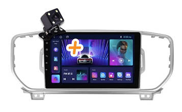 Магнитола для Kia Sportage 4 2016-2018   (4+64 ГБ) на Android | QLED-екран, 4G