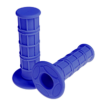 Ручки керма, мото грипси м'які сині