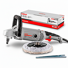 Полірувальна машина CROWN CT13302 1300Вт 180мм шліфовально-полірувальна машина