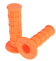 Ручки керма, мото грипси м'які оранж