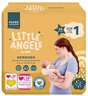 Підгузки Little angels 1 (2-5кг) 24шт Великобританія