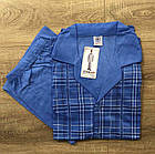 Чоловіча трикотажна піжама костюм домашній Курт з гудзиками, фото 8