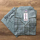 Чоловіча трикотажна піжама костюм домашній Курт з гудзиками, фото 10