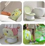 Складаний дорожній горщик для дітей до 50 кг Портативний складаний туалет переносний дорожній горщик Just Baby, фото 3