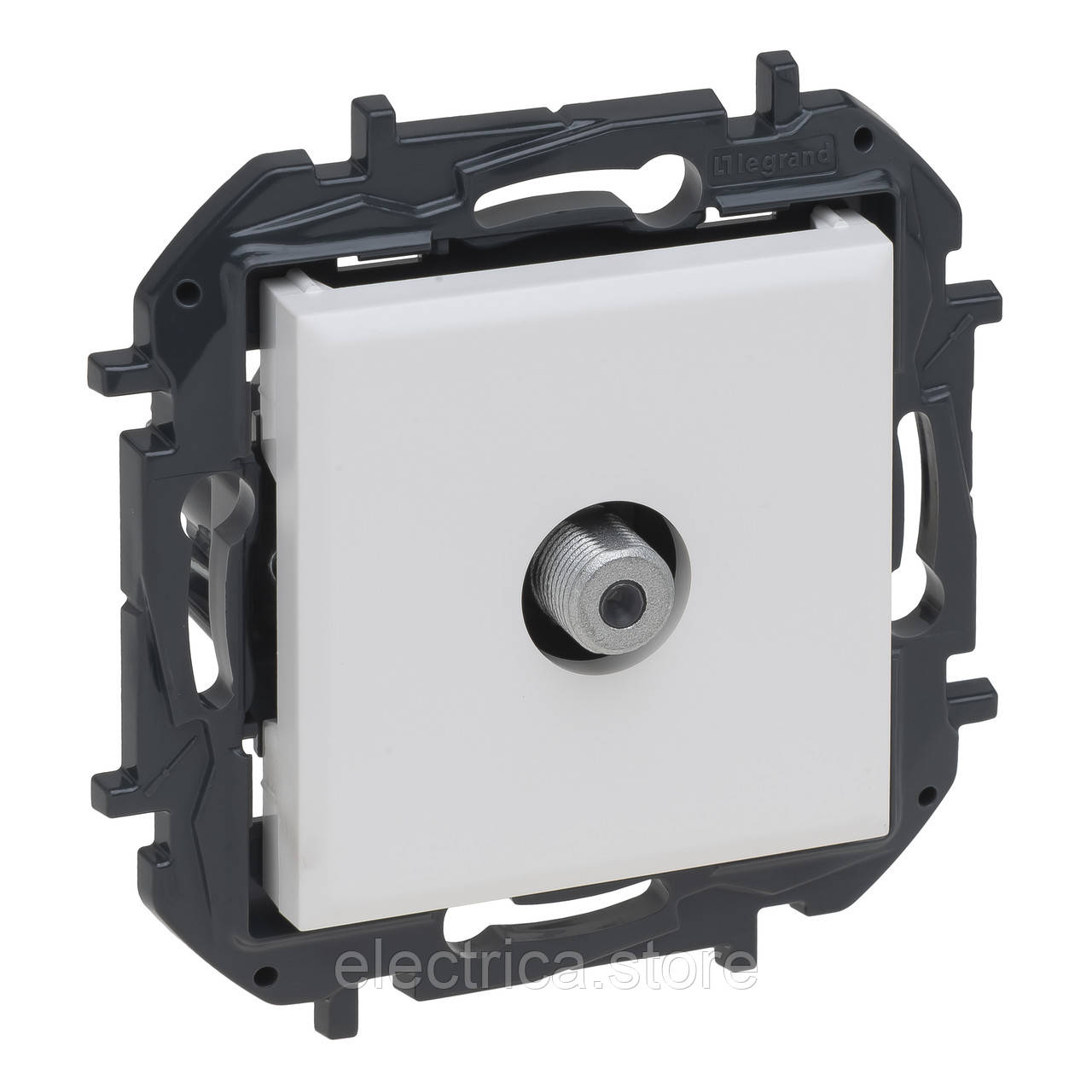 Розетка ТВ тип F біла NILOE STEP Legrand 863175B, фото 1