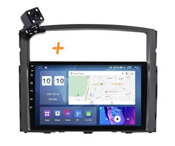 Магнітола для Mitsubishi Pajero 2006-2012 (4+64 ГБ) на Android | QLED-екран, 4G