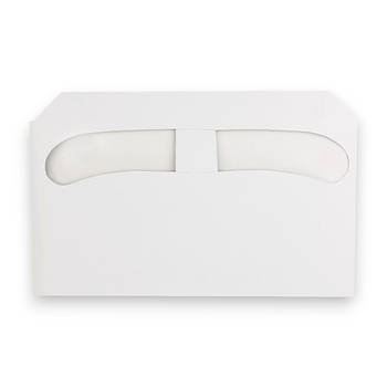 Паперові накладки на унітаз ТМ Девісан одношарові 250 шт в уп.