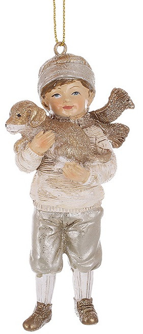 Підвіска" Хлопчик з собачкою", фото 1