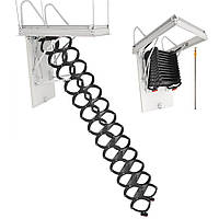 Горищні сходи, Сходи на горище, Сходи для зберігання, Сталь 3,2-3,35 м Vevor 616910