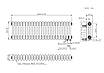 Трубчатий радіатор горизонтальний Column 3 300 × 1010 мм, 22 секцій №88 Warm Well (8–10 м²), фото 9