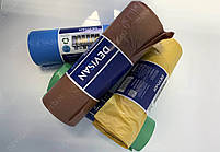 Пакети для сортування відходів 148 л, блакитні, фото 3