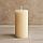 Свічка-циліндр 55*130 мм Проміс-плюс бежевий Слонова кістка, фото 2