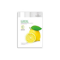 Тканинна маска для обличчя c екстрактом лимона BeauuGreen Clarifying Lemon Essence Mask 23 г