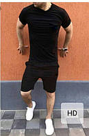 Чоловічий костюм батал 62 чорний, 72 розмір