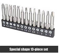Набор бит для отвертки специальной формы 13 шт. Special-Shaped