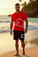 Чоловічий літній костюм 67 червона, 52