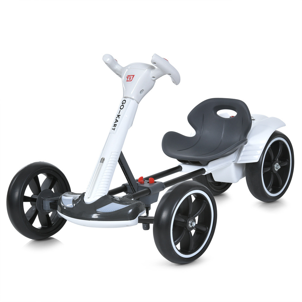 Дитячий електрокарт M 6072EBR-1 Bambi білий, фото 1