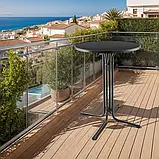 Барний столик із чохлом Eren чорного кольору, фото 3