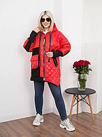 Куртка жіноча демісезонна мокко, 48-50 484