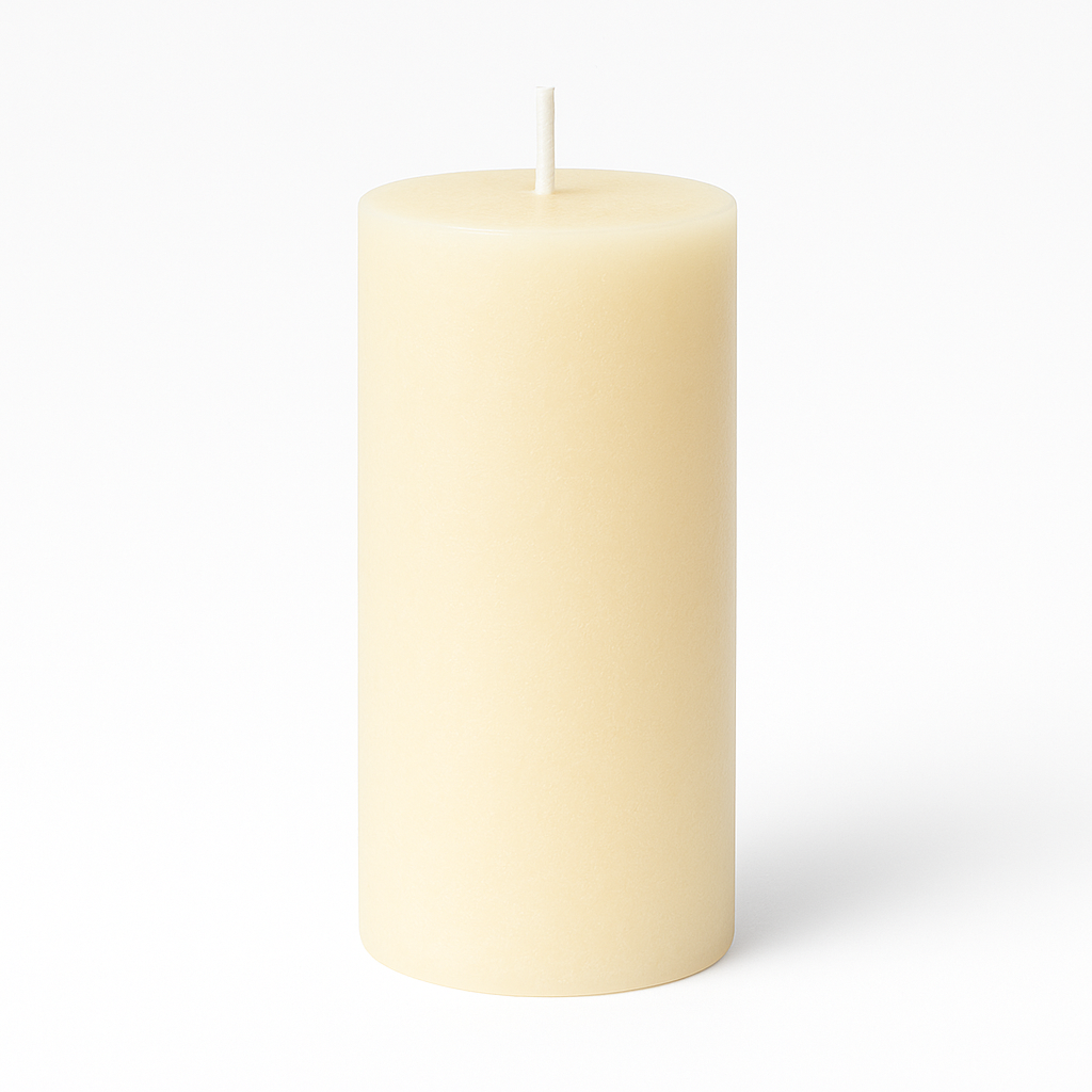 Свічка-циліндр 55*130 мм Проміс-плюс бежевий Слонова кістка