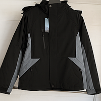 Чоловіча куртка на флісі чорна, L С 03