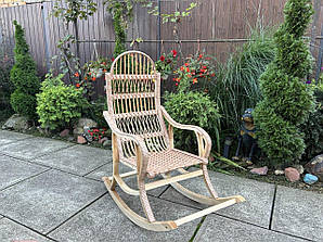 Крісло-качалка з  лози  (розбірне)
