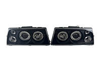 Фара передняя ВАЗ 2108 тюнинг «Ангельские глаза» диодные (левая + правая)