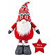 Новорічна фігурка Різдвяний Гном Livarno Home з телескопічними ніжками 46 -71,5 см, фото 2