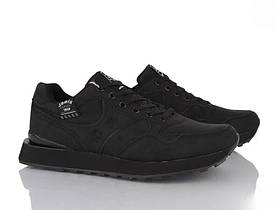 Демісезонні чоловічі кросівки чорного кольору