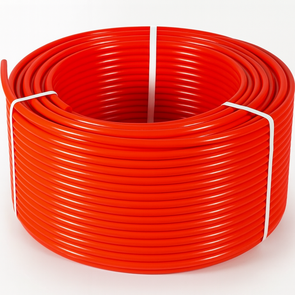 Труба теплої підлоги LEMBERG 16*2.0 PEX-A RED із кисневим бар'єром Німеччина. 95°C (Made in Germany)