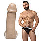 Фалоімітатор Fleshjack Boys: Griffin Barrows Dildo, по зліпку пеніса порноактора, 17,7х4,5 см., фото 2