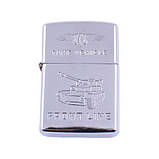 Запальничка бензинова сталева з гравіюванням, фото 2