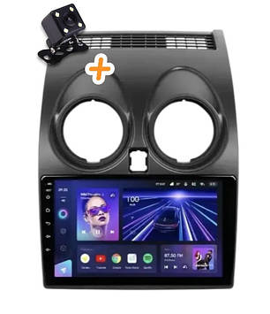 Магнітола для Nissan Qashqai j10 2010-2013 (4+64 ГБ) на Android | QLED-екран, 4G
